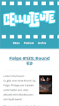 Mobile Screenshot of celluleute.de